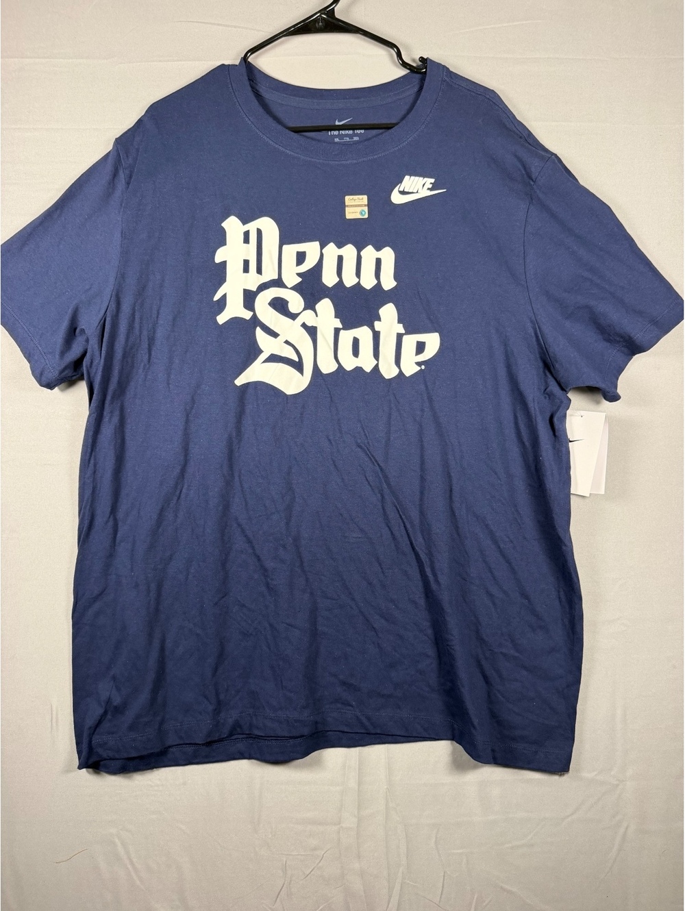 Nike Penn State Men's XXL Navy Blue Cotton T-Shirt